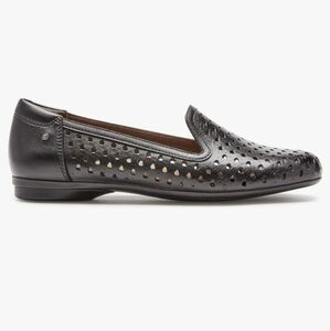 Cobb Hill Maiika Slip On Loafers Shoes Leather Black Womens Size 8M Arch Support